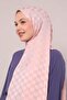 Powder Speckled Patterned Jacquard Capri Shawl - 2