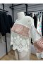 Women's Color Block Knitted Detailed Summer Top - 3