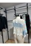 Women's Color Block Knitted Detailed Summer Top - 5