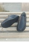 Men's Winter Shoes Genuine Leather Rubber Sole Otobetik and Laceless - 5