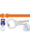 6" Cyclamp Clamping Pliers - WLP4206