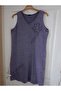 Premium Quality, Embroidery, Very Thin, 100% Cotton, No Show Through, Lycra Sleeveless Dress - 4