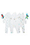 10-Piece Baby Set 2, (Sleep suit/Hat/Bib/Swaddle)