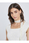 Embellished Lace Square Neck Top - 3