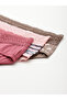 Pack of 3 - Printed Lace Waistband Bikini - 5