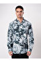 قميص رجالي بقصّة Slim Fit بطبعة استوائية - 2