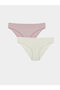 Plain Bikini Panties 2-Pack