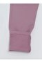 Lcw Kids Lilac Basic Girls' Leggings with Elastic Waist - 2