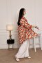 Blooming Elegance Long Floral Shirt - 3