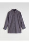 LCW Modest Striped Oversize Women's Shirt Tunic - 5