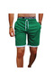 Men's Black White Red Green Sports Shorts Basketball Football Striped Shorts Fitness Running Bermuda - 6
