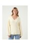 YASELMA LS V-AUSSCHNITT STRICKPULLOVER S. NOOS - 2