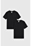 Icons 2 Pack Ss Tee Black Men's T-Shirt-220267-Kk001