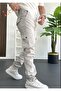 MEN'S PANTS COMANDO CARGO POCKET ZIPPERED ELASTIC HEM SLIM FIT