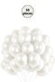 Metallic White Balloon 50 Pieces Bulk Organization and Birthday Party Set Party Decoration