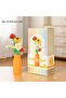 DIY Decorative Vase Red Rose & Sunflower Bouquet – 283 Pieces | Vase Flower Block Set | Gift - 3