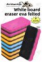Blackboard Eraser Eva 9 Pieces White Blackboard Eraser with Quality Felt Tip Eva School Classroom Office Dry