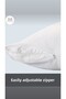 2 Pieces Zippered Pillowcase, Pillow Lining, Pillow Mattress Size: 50X70 cm - 5