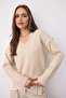 Wardrobe Essentials Taş Yünlü Premium İplikBasic Geniş Kalıp Triko Kazak | TWOAW26KZ00068