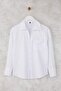 White Pocket Detailed Button Front Shirt Twoaw26Go00058 - 6
