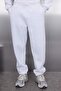 Gray Melange Regular Cut Hooded Fleece Inside Sweatshirt Tracksuit Set Tmnaw24Em00002 - 3