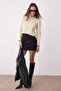 Stone Crop Soft Textured Crop/Short Knitwear Sweater Twoaw26Kz00176 - 2