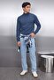 Indigo Slim Fit Yünlü Yarım Balıkçı Yaka Basic Triko Kazak TMNAW21KZ1595