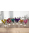 Altılı Dekoratif Mini Set Çiçekli - 2