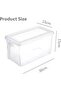 3-Pack Cereal and Dry Food Storage Containers Kitchen Organizer Stackable Boxes with Locking Lids - 8