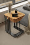 4-Piece Walnut Black 18 mm Bathroom Set