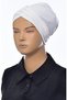 Women's 3-Stripes White Color Socialite Bonnet - 2