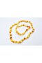 Smoky Color Drop Amber Baby Teeth Set - 3