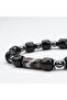 Oltu Stone and Agate Bracelet - 4