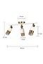 Lotus 3-Piece Decorative Antique Finish & Cream Movable Wall Sconce (Daylight Led Bulbs Included) - 6