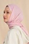 Bamboo Shawl Pink (Tesettür, Cotton, Lightweight, Comfortable, Stylish, Quality, Affordable Price, Hijab, Shawl, Scarf) - 4