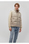 Beige Puffer Vest Loose Fit / Loose Relaxed Fit 0110362 -70154 - 2