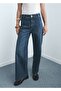 Catherin High Waisted Culotte Jean Pants