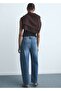High-Waisted Barrel Jeans - 4
