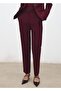 Straight-Cut Fabric Trousers