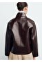 Perkins Collar Textured Jacket - 4