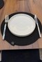 Jute, American Service Set, 6 Plates, 1 Runner, Plate Set, Modern Luxury Presentation - 3