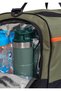 Taliveva Khaki Shoe Compartment Large Size Unisex Sports Fitness and Travel Bag with Thermos - 4