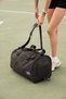 Black Medium Size Unisex Sports Fitness and Travel Bag with Shoe Compartment and Thermos - 8