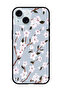 Protective Case Anti Scratch Shock Proof Bumper Cover For iPhone 15 White Flower