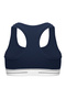 Women'S, Underwear Set, (Bustier Bra-Brazilian), Navy Blue - 5