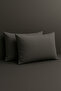 2-Piece Zippered Liquid Proof Pillow Mat Pad Cushion Protector - 4