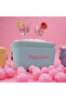 صندوق الثلج Polarbox® Retro باللون السماوي – Baby Rose Classic سعة 20 لترًا - 6