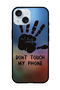 Protective Case Anti Scratch Shock Proof Bumper Cover For iPhone 15 Plus Dont Touch My Phone Hand