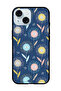 Protective Case Anti Scratch Shock Proof Bumper Cover For iPhone 15 Plus Round FLowers