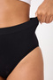 3-Pack Seamless Women's High Waist Flexible Bato Slip Panties - 8
